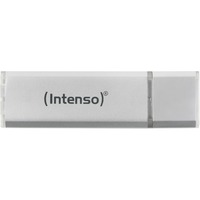 Intenso Alu Line 128 GB, Lápiz USB plateado