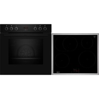 Neff EX4IB, Juego de cocina negro/Acero fino