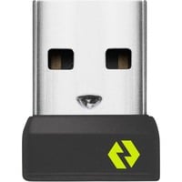 Logitech Bolt Receptor USB grafito, Receptor USB, 2 g, Negro, Verde