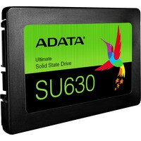 ADATA Ultimate SU630 2.5" 480 GB SATA QLC 3D NAND, Unidad de estado sólido negro, 480 GB, 2.5", 520 MB/s