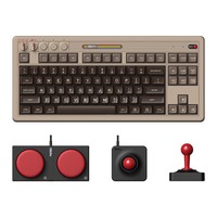 8BitDo RET00423, Teclado para gaming beige/Negro