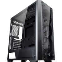 RAIJINTEK PONOS TG4 Escritorio Negro, Cajas de torre negro, Escritorio, PC, Negro, ATX, EATX, EEB, micro ATX, Mini-ATX, SPCC, Juego