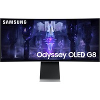 SAMSUNG S34BG850SU, Monitor OLED plateado