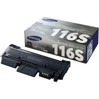 SAMSUNG Cartucho de tóner negro Samsung MLT-D116S Samsung Cartucho de tóner negro MLT-D116S, 1200 páginas, Negro, 1 pieza(s)