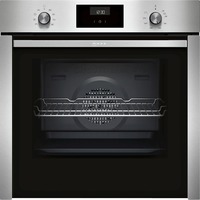 Neff B3CCE2AN0 horno 71 L 3400 W A Acero inoxidable acero fino, Medio, Horno eléctrico, 71 L, 3400 W, 71 L, 50 - 275 °C