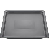 Neff Z12CB10A0 bandeja de horno Rectangular, Bandeja para hornear gris, Rectangular, Negro