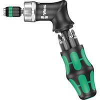 Wera Kraftform Kompakt Pistol RA, Destornillador negro/Verde, Negro / Azul