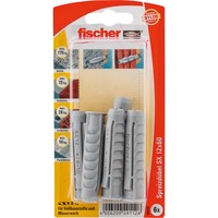 fischer SX 12x60 K, Pasador gris claro