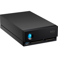 LaCie 1big Dock Pro 4000 GB Negro, Unidad de estado sólido negro, 4000 GB, USB tipo A, 3.2 Gen 1 (3.1 Gen 1), 2800 MB/s, Negro