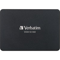 Verbatim Vi550 S3 SSD 256GB, Unidad de estado sólido negro, 256 GB, 2.5", 560 MB/s, 6 Gbit/s