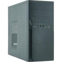 Chieftec HO-12B Torre Negro 350 W, Cajas de torre negro, Torre, PC, Negro, micro ATX, SECC, 14 cm