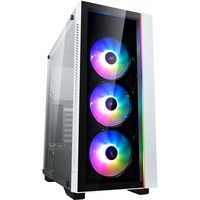 DeepCool Matrexx 55 V3 ADD-RGB WH 3F Midi Tower Negro, Blanco, Cajas de torre blanco, Midi Tower, PC, Negro, Blanco, ATX, EATX, micro ATX, Mini-ITX, ABS, SPCC, Vidrio templado, Juego