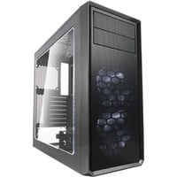 Fractal Design Focus G Midi Tower Negro, Gris, Cajas de torre gris, Midi Tower, PC, Negro, Gris, ATX, ITX, micro ATX, Blanco, Ventiladores de la caja, Frente