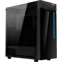 GIGABYTE C200 Midi Tower Negro, Cajas de torre negro, Midi Tower, PC, Negro, ATX, micro ATX, Mini-ITX, Vidrio, Plástico, Acero, 16,5 cm