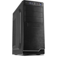 Inter-Tech IT-5916 Torre Negro 500 W, Cajas de torre negro, Torre, PC, Negro, ATX, uATX, 14,5 cm, 35,5 cm