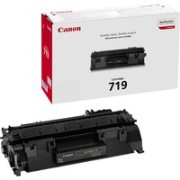 Canon CRG 719 BK cartucho de tóner 1 pieza(s) Original Negro 2100 páginas, Negro, 1 pieza(s)