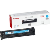 Canon Toner cian 716C, Tóner 1500 páginas, Cian, 1 pieza(s), Minorista