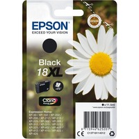 Epson Cartucho 18XL negro, Tinta Original, Tinta a base de pigmentos, Black, Epson, - Expression Home XP-425 - Expression Home XP-422 - Expression Home XP-415 - Expression Home..., 1 pieza(s)