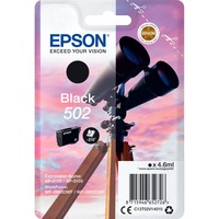 Epson Singlepack Black 502 Ink, Tinta Rendimiento estándar, Tinta a base de pigmentos, 4,6 ml, 210 páginas, 1 pieza(s)