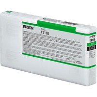 Epson T913B Green Ink Cartridge (200ml), Tinta Rendimiento estándar, Tinta a base de pigmentos, 200 ml, 1 pieza(s)