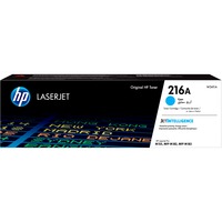 HP Cartucho de tóner Original 216A LaserJet cian 850 páginas, Cian, 1 pieza(s)