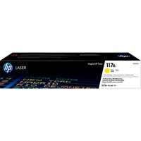 HP Cartucho de tóner Original Laser 117A amarillo 700 páginas, Amarillo, 1 pieza(s)