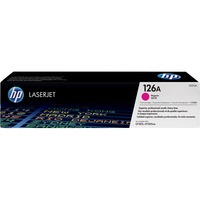 HP Cartucho de tóner original LaserJet 126A magenta 1000 páginas, Magenta, 1 pieza(s), Minorista