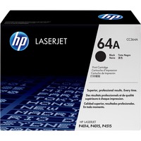 HP Cartucho de tóner original LaserJet 64A negro negro, 10000 páginas, Negro, 1 pieza(s), Minorista