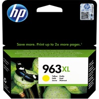 HP Cartucho de tinta Original 963XL amarillo de alta capacidad Alto rendimiento (XL), Tinta a base de pigmentos, 22,92 ml, 1600 páginas, 1 pieza(s)