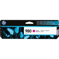 HP Cartucho de tinta original 980 magenta Rendimiento estándar, Tinta a base de pigmentos, 6600 páginas, 1 pieza(s)