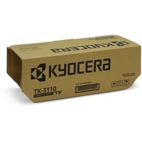 Kyocera TK-3110 cartucho de tóner 1 pieza(s) Original Negro 15500 páginas, Negro, 1 pieza(s)