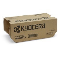 Kyocera TK-3130 cartucho de tóner 1 pieza(s) Original Negro negro, 25000 páginas, Negro, 1 pieza(s)